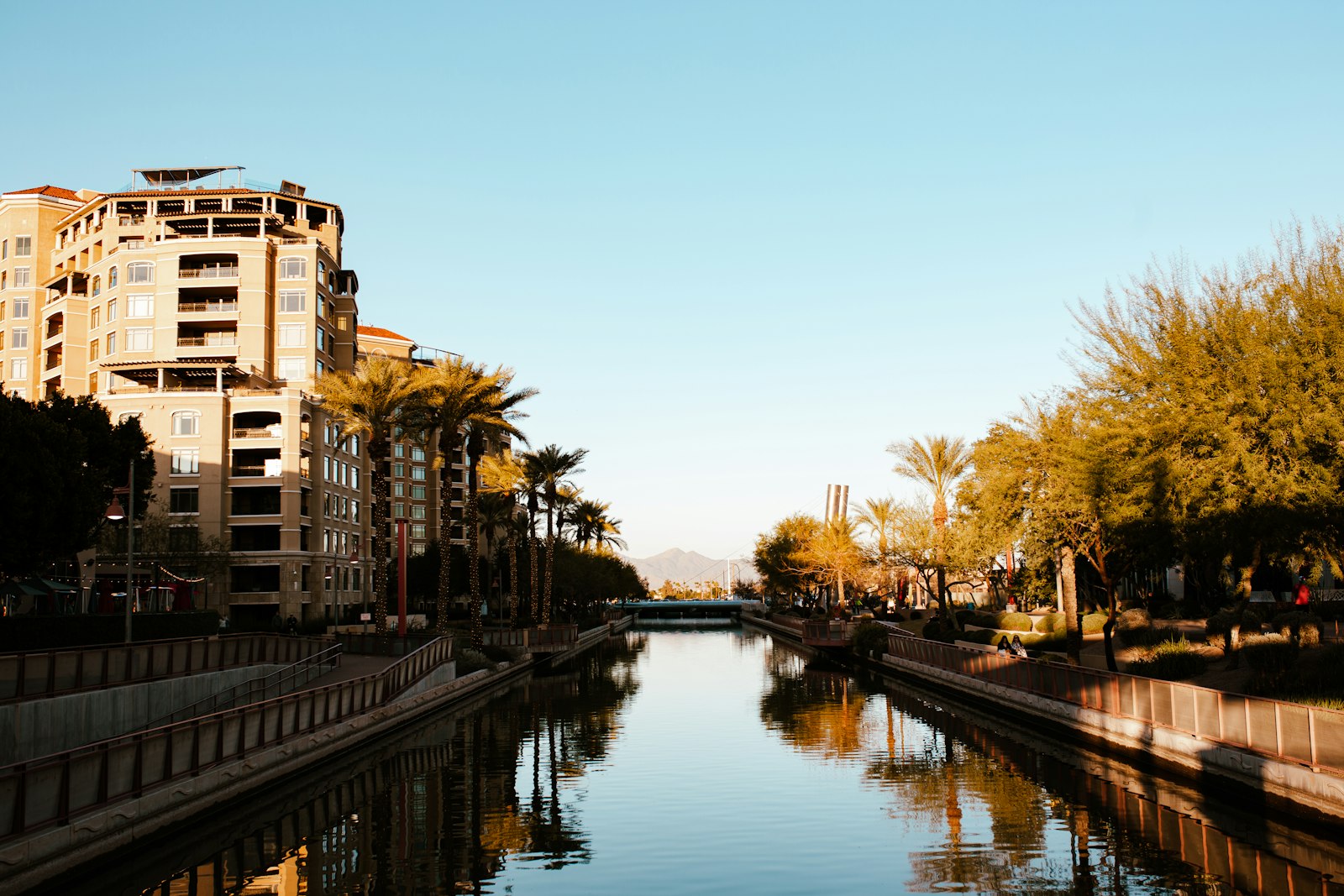 Arizona Canal at the Scottsdale Waterfront
